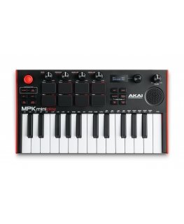 Akai MPK Mini Play Mk3 MIDI keyboard 25 keys USB Black, Red