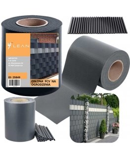 Lean Tvoros strip PVC with UV protection 19x35 cm, 20 clamps