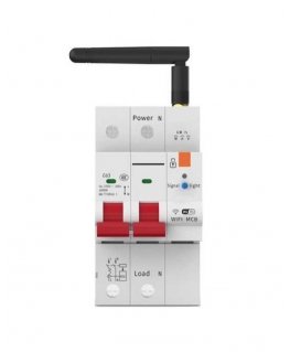 TUYA išmanusis jungiklis, 1P+N, Wi-Fi, RS485, 63A