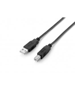 Equip USB 2.0 Type A to Type B Cable, 2.0m, Black
