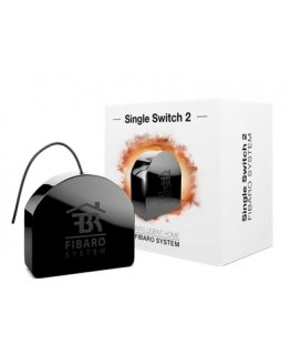 Fibaro FIBEFGS-213 jaudas relejs Melns