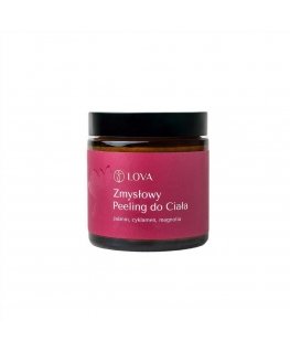 LOVA Jausmingas kūno šveitiklis „Jazminas, ciklamenas, magnolija“, 120 ml