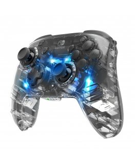 PDP Afterglow musta, Läpinäkyvä Pad-ohjain Analoginen/Digitaalinen Nintendo Switch, Nintendo Switch Lite, Nintendo Switch OLED