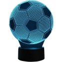 Elight ILU 3D Illusion LED Yövalo Jalkapallopallo Moni-
