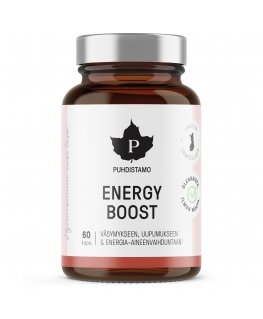 Puhdistamo EnergyBoost vitamīnu kapsulas, 60 gab.