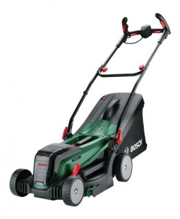 Bosch 37-550 Walk behind lawn mower Battery Black, Green