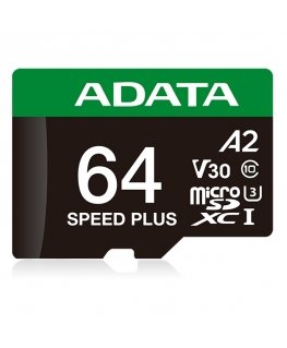 ADATA Speed Plus 64 GB MicroSDXC Класс 10