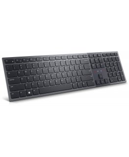 DELL KB900 näppäimistö Office RF Wireless + Bluetooth QWERTY Pohjoismainen Grafiitti