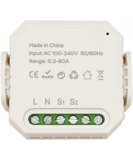 Smart energy meter, 1P+N, 80A, Wi-Fi, Tuya