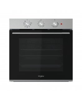 Whirlpool OMK38HU0X 71 L Black, Stainless steel