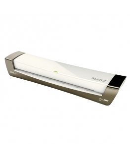 Leitz iLAM Laminator Office A3 Hot laminator 400 mm/min Silver, White
