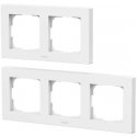 Aqara H2 EU jungiklio rėmelis dvigubas, baltas