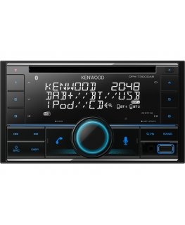 Kenwood Electronics DPX-7300DAB Black Bluetooth