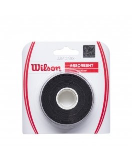 Wilson Absorbx Overgrip griptukai, 3 pakuotė, juoda