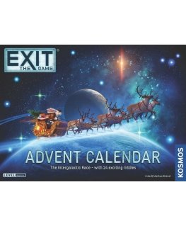 Kosmos EXIT: Žaidimas – Advento Kalendorius: Tarpgalaktinė Varžybos