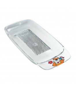 Fratelli Guzzini 07861300 manual grater/spiralizer Flat grater Transparent