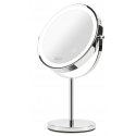 Girmi BE02 makeup mirror Freestanding Round Stainless steel Girmi BE02 makeup mirror Freestanding Round Stainless steel