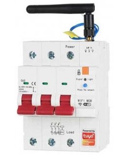 TUYA smart switch, 3P, Wi-Fi, RS485, 63A