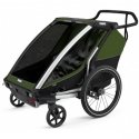 THULE Chariot Cab 2 - bicycle trailer, 2in1 bicycle trailer | Dark gray