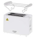 Adler AD 3223 toaster 6 2 slice(s) 750 W White