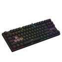 Savio SAVGK-TEMPEST X2 RED keyboard Universal USB QWERTY Black