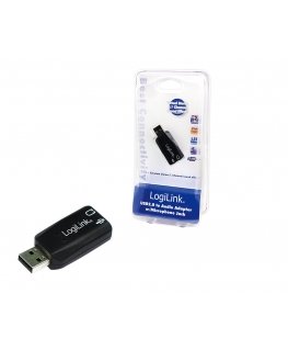 LogiLink USB Soundkarte 5.1 kanavaa