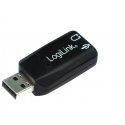 LogiLink USB Soundkarte 5.1 kanalai LogiLink USB Soundkarte 5.1 kanalai