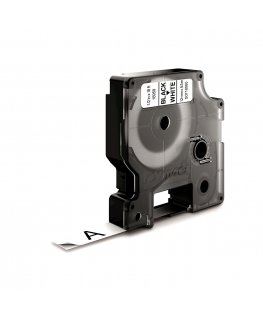 DYMO D1 -Durable Labels - Black on White - 12mm x 5.5m