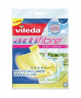 Vileda 151708 cleaning cloth Microfibre, Polyvinyl Acetate (PVA) Yellow 1 pc(s)