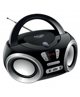 Adler AD 1181 CD player Portable CD player Black, Silver