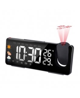 „Solight“ projekcinis laikrodis su meteorologine stotimi