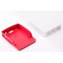 Raspberry Pi 1876751 development board accessory Case Red, White