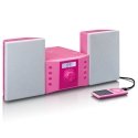 Lenco MC-013PK portable stereo system Digital 4 W FM Pink MP3 playback