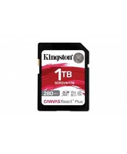 Kingston Technology Canvas React Plus 1 TB SDXC UHS-II Класс 10