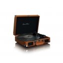 Lenco TT-10 Belt-drive audio turntable Black, Brown, Stainless steel Automatic