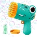 Kiddyz Bubble Gun 40 hole Soap Bubble Gun with bottle holder for