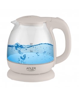 Adler AD 1283C electric kettle 1 L 900 W Cream