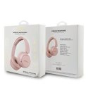 Guess Script Metal Logo Wireless Headphone Pink