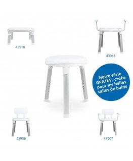 Weinberger pööratav duši- ja vannitool Gratia