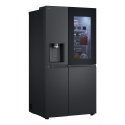 LG InstaView GSXE90EVDD side-by-side refrigerator Freestanding 628 L D Black LG InstaView GSXE90EVDD side-by-side refrigerator Freestanding 628 L D Black