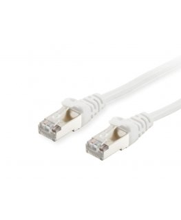 Equip Cat.6A S/FTP Patch Cable, 0.25m, White