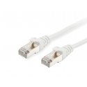 Equip Cat.6A S/FTP Patch Cable, 0.25m, White