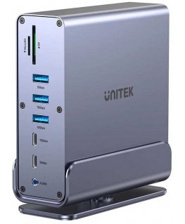 Универсальный концентратор Unitek „DisplayLink 4K“ x3