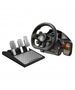Turtle Beach VelocityOne musta USB Ohjauspyörä + polkimet PC, Xbox One, Xbox Series S, Xbox Series X