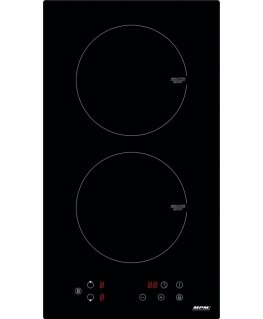 MPM 30-IM-06 Black Built-in 52 cm Zone induction hob 2 zone(s)