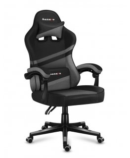 Huzaro FORCE 4.4 Kėdė kompiuteriniams žaidimams Kibiro (lopšio) sėdynė Juoda, Pilka