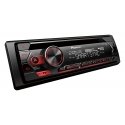 Pioneer DEH-S420BT autoraadio Must, Punane 200 W Bluetooth Pioneer DEH-S420BT autoraadio Must, Punane 200 W Bluetooth