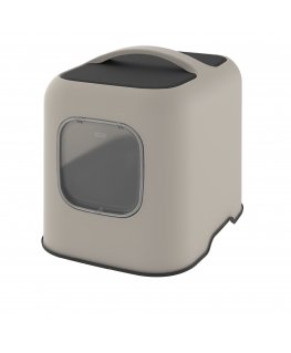 Rotho BIALA Cat Hooded litter box Beige