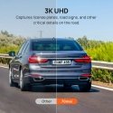 70mai MIRIVE-S500 kojelautakamera Super HD Bluetooth Akku musta