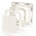 Shelly BLU Wall Switch 4 light switch Plastic Ivory